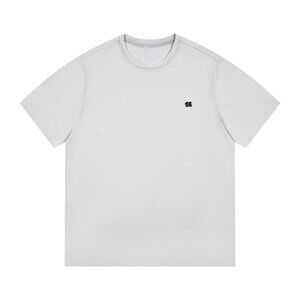 Simple Grey Quick-Drying Short-Sleeved T-Shirt Kolon Sport